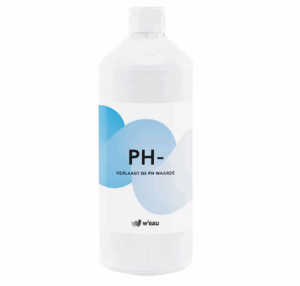 W'eau vloeibare pH minus - 1 liter