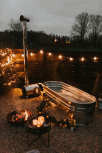 Stocktank hottub ovaal pakket - Ovalen tank XXL 244 cm L * 91 cm B * 61 cm H 1326L GL inclusief label - Afbeelding 3