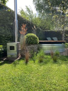 Stocktank hottub rond pakket - Ronde tank L 183cm 61H 1604l black label inclusief kachel - Afbeelding 4
